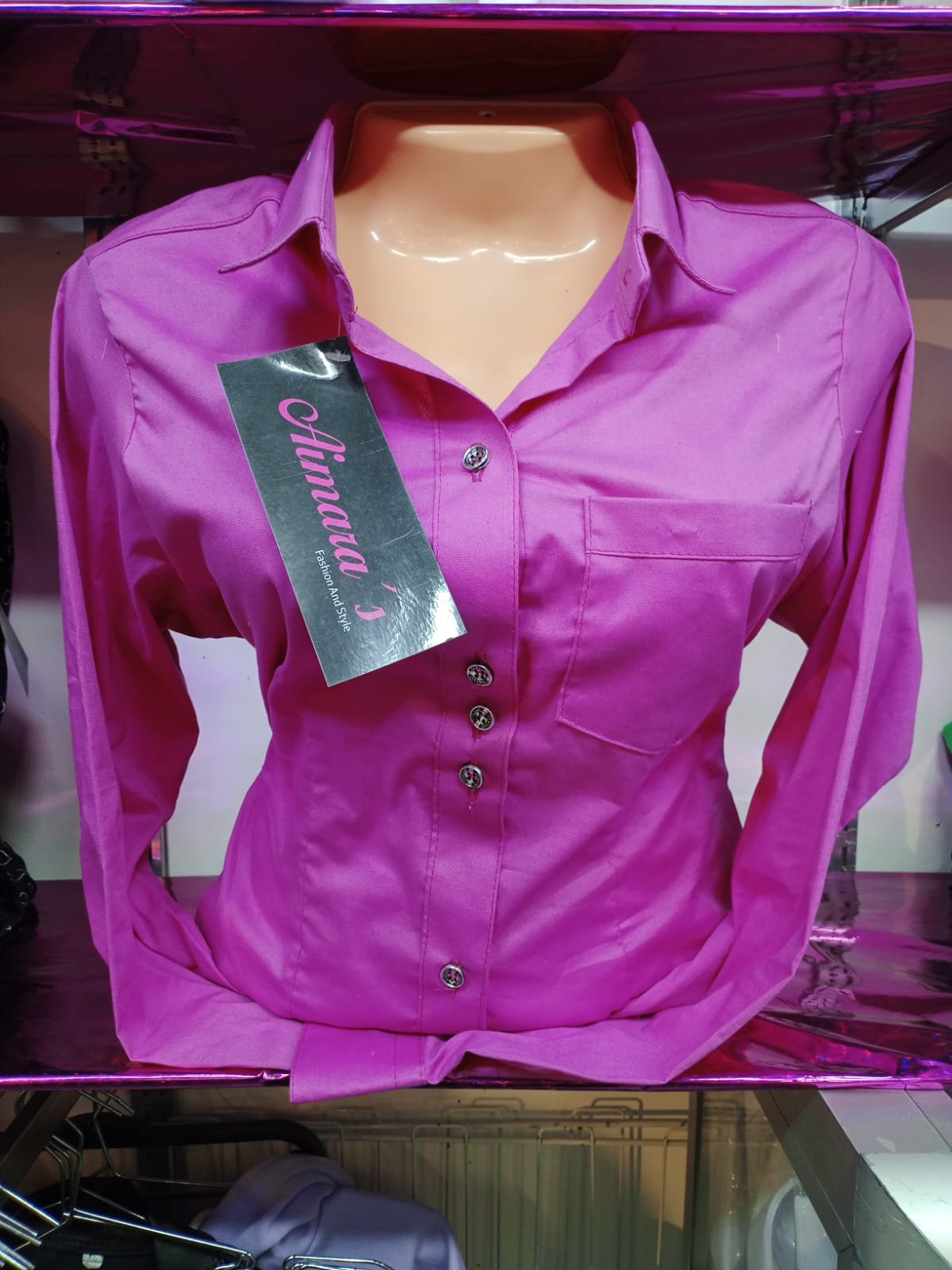 Blusa popelina