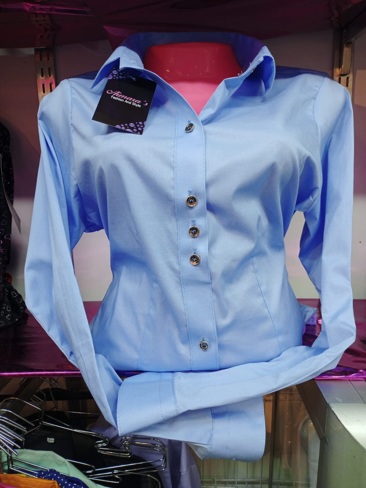 Blusa popelina