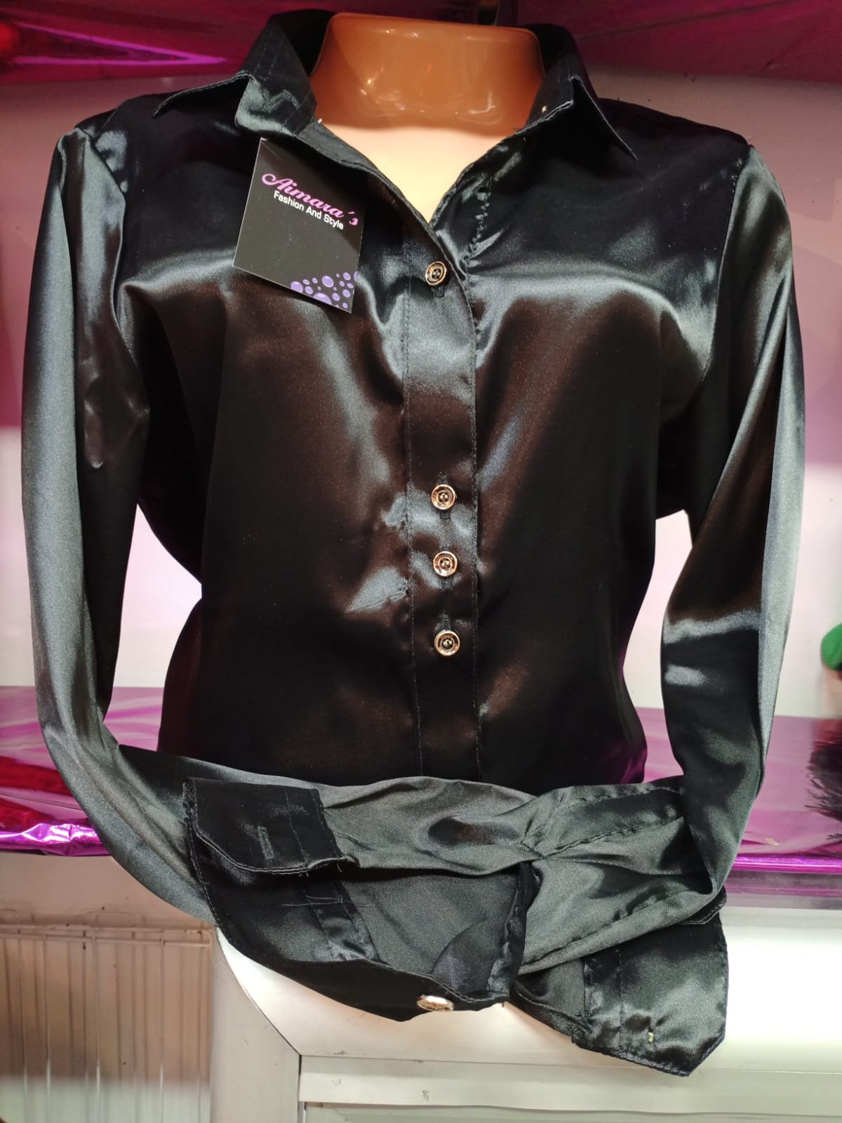 Blusa satin