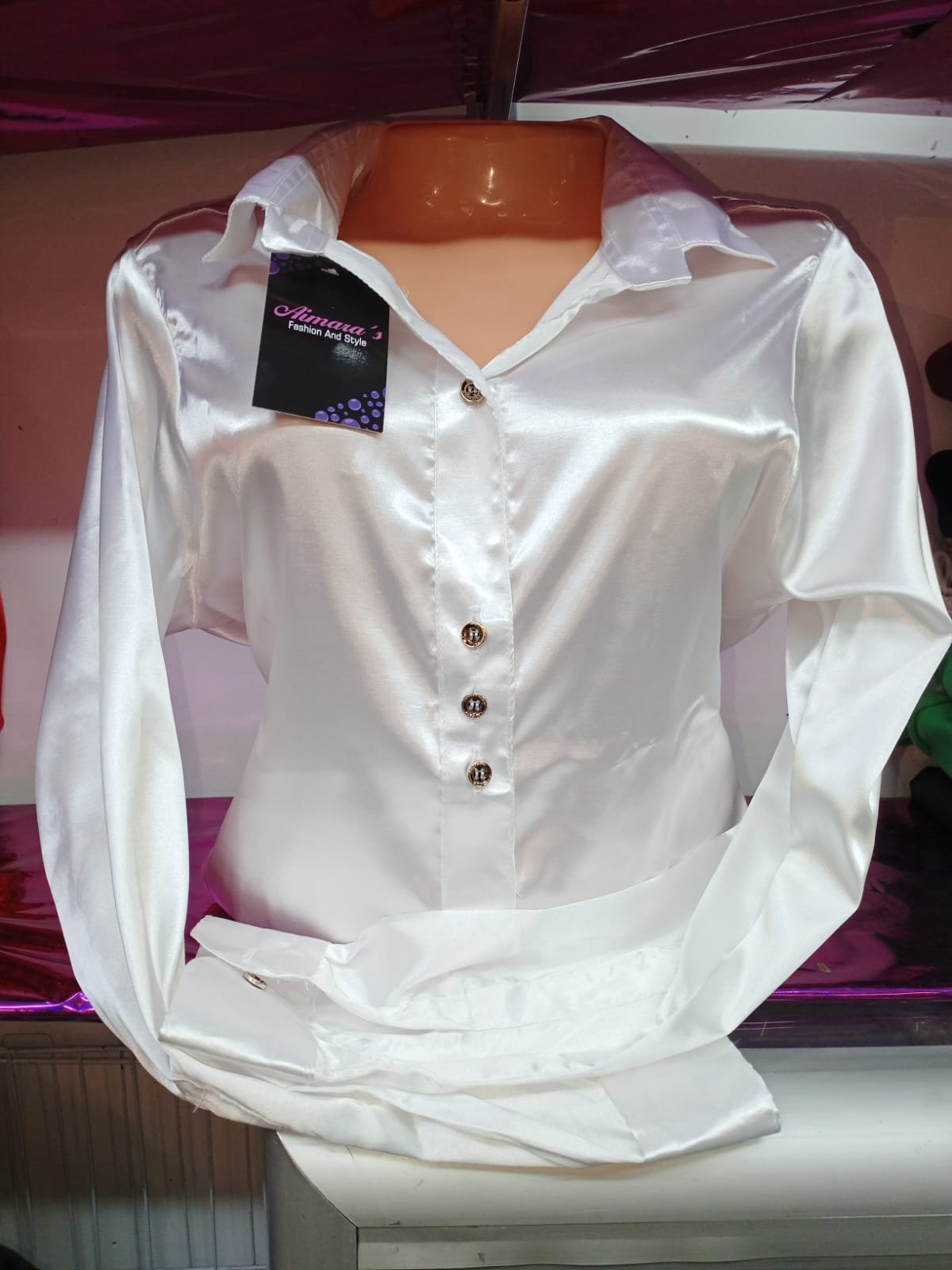 Blusa satin