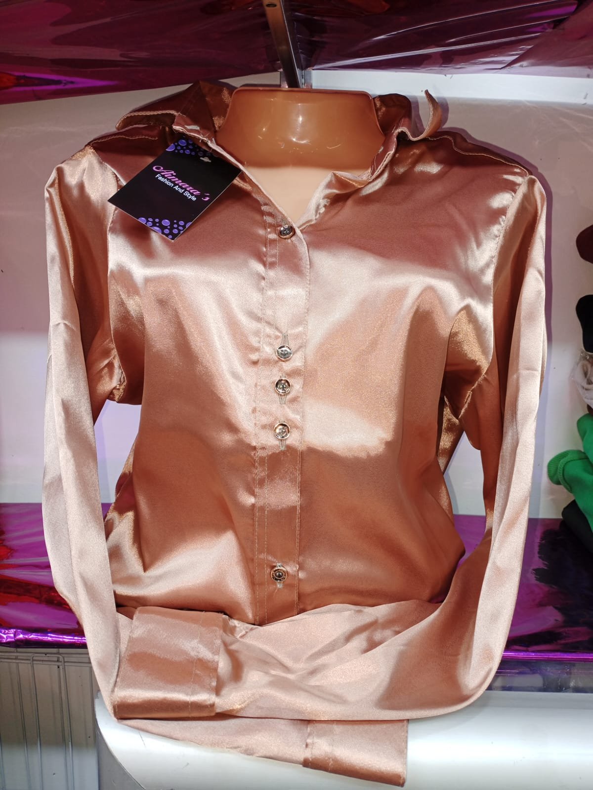Blusa satin